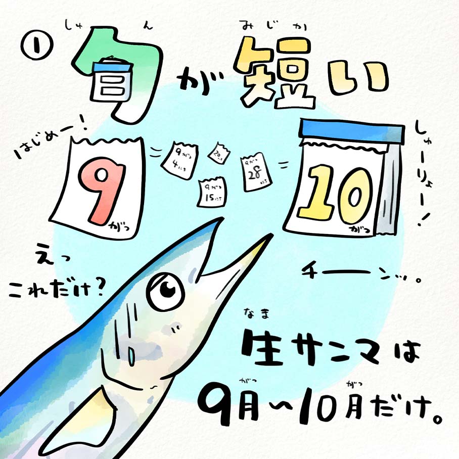 その1.旬が短い！